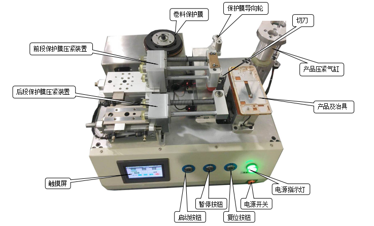 手機中框貼輔料機