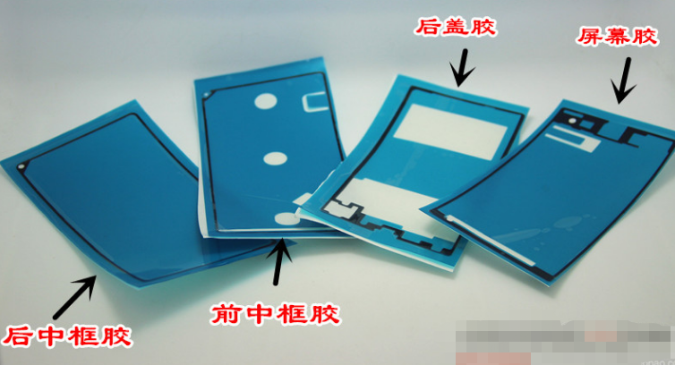 一種智能機屏幕全自動貼背膠機工藝
