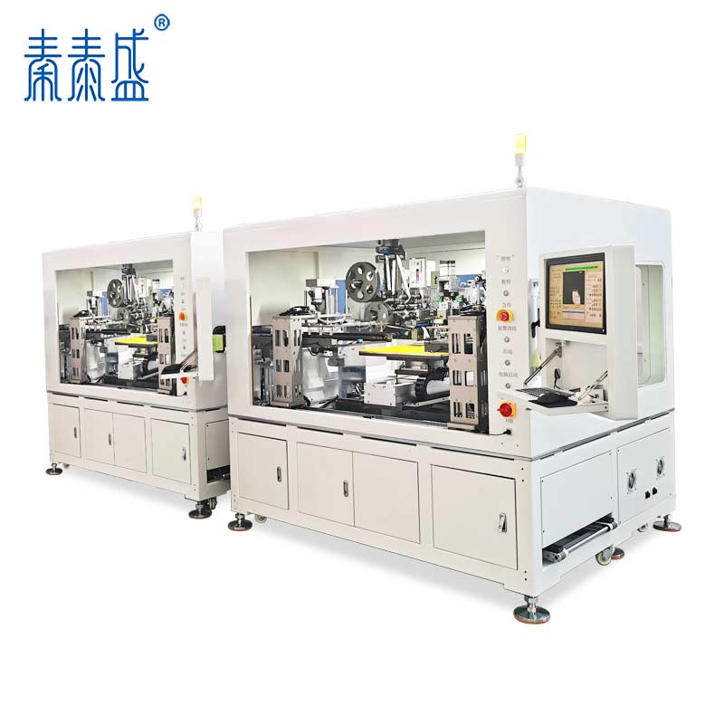 PCB線路板全自動高效高精度麥拉片沖貼機ATM-500H-3